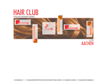 Tablet Screenshot of hair-club.de