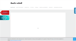 Desktop Screenshot of hair-club.pl